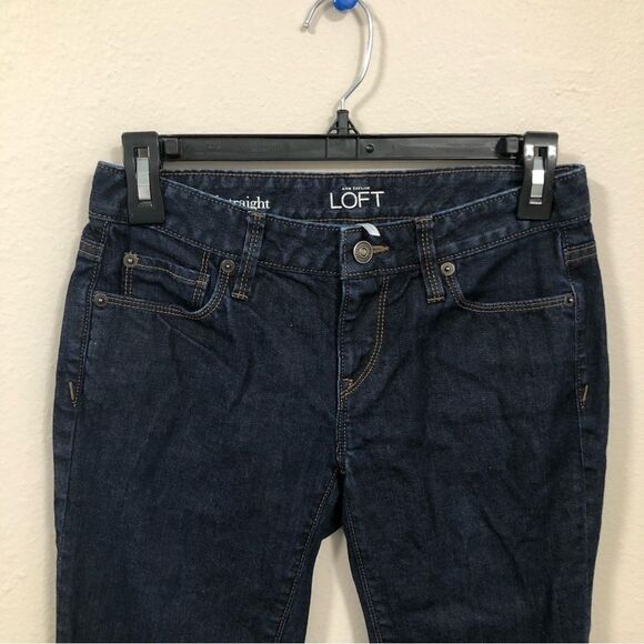 Ann Taylor Loft Women's Original Straight Jeans size 24 - Picture 3 of 6